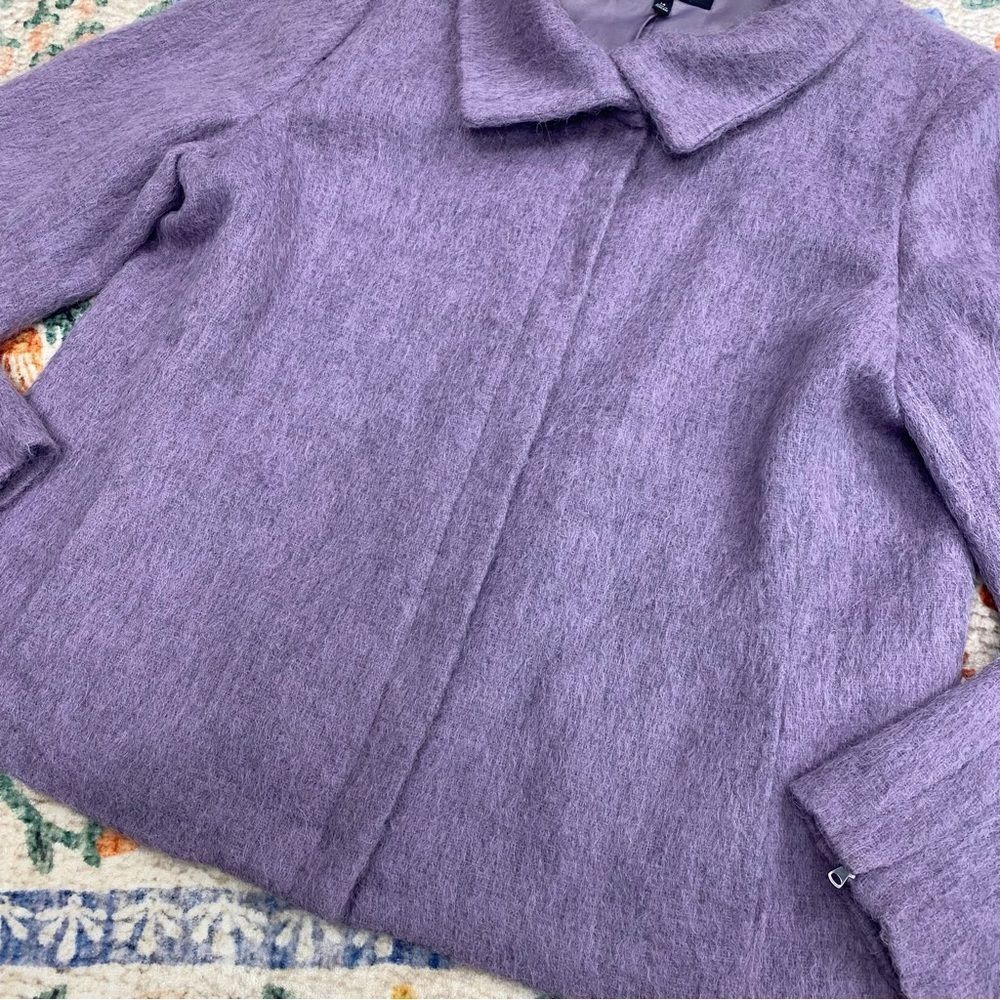 Talbots Purple Women's Blazer - Picture 2 of 9